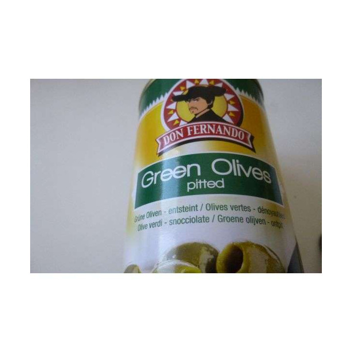 OLIVES VERTES DENOYAUTEES 350 GR