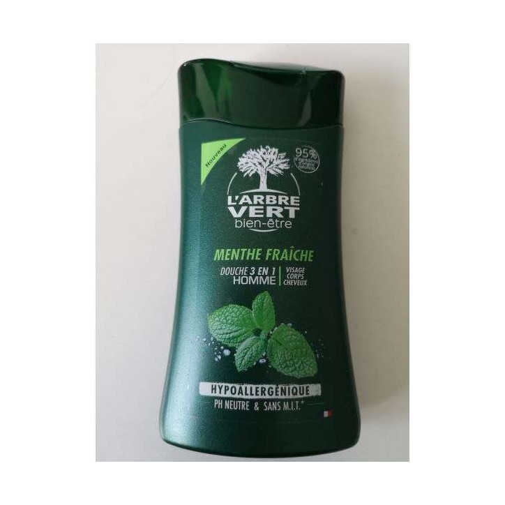 GEL DOUCHE ARBRE VERT MENTHE FRAICHE 250ML