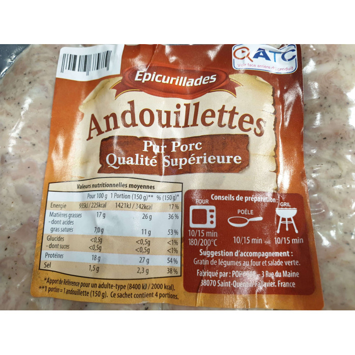 ANDOUILLETTES 600G