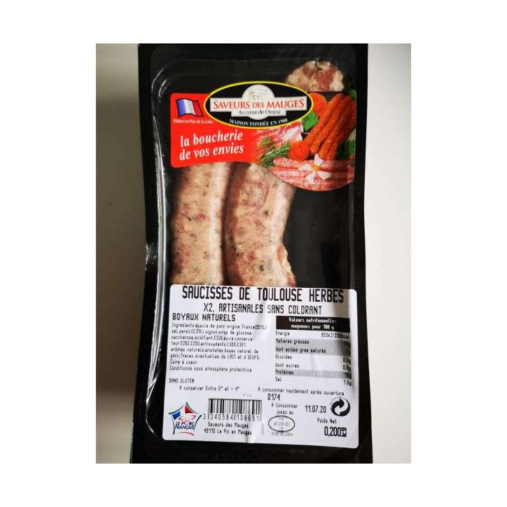 TOULOUSE  X 2 200GRS 