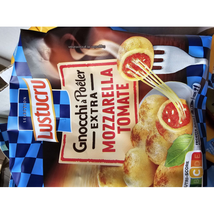 GNOCCHI A POELER TOMATE MOZZA LUSTUCRU  280 GR