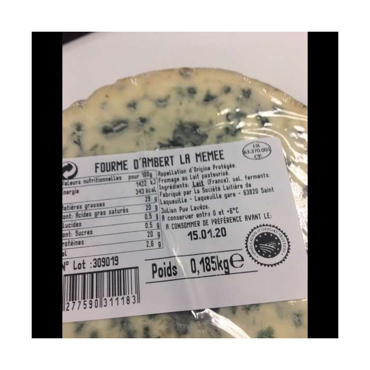 FOURME D AMBERT 185 GR