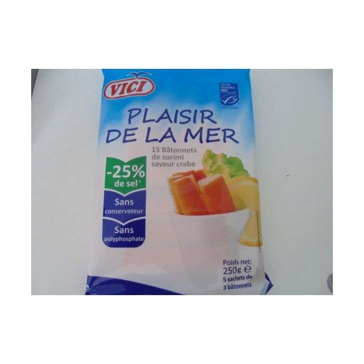 PLAISIR DE LA MER 250 GRS 