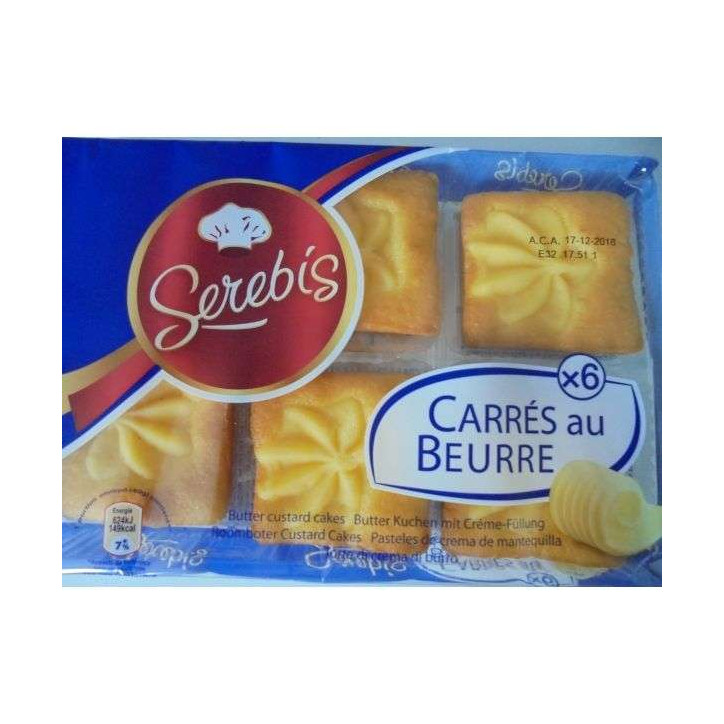 CARRES AU BEURRE 240 GR.