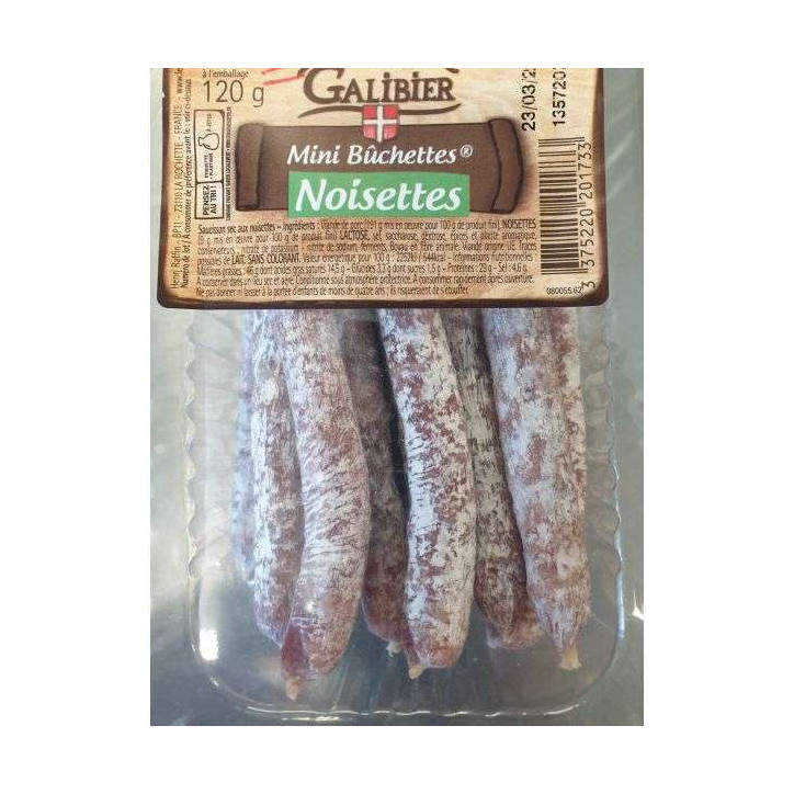 MINI BUCHETTE NOISETTES 120G