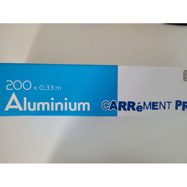 PAPIER ALUMINIUM 200 M