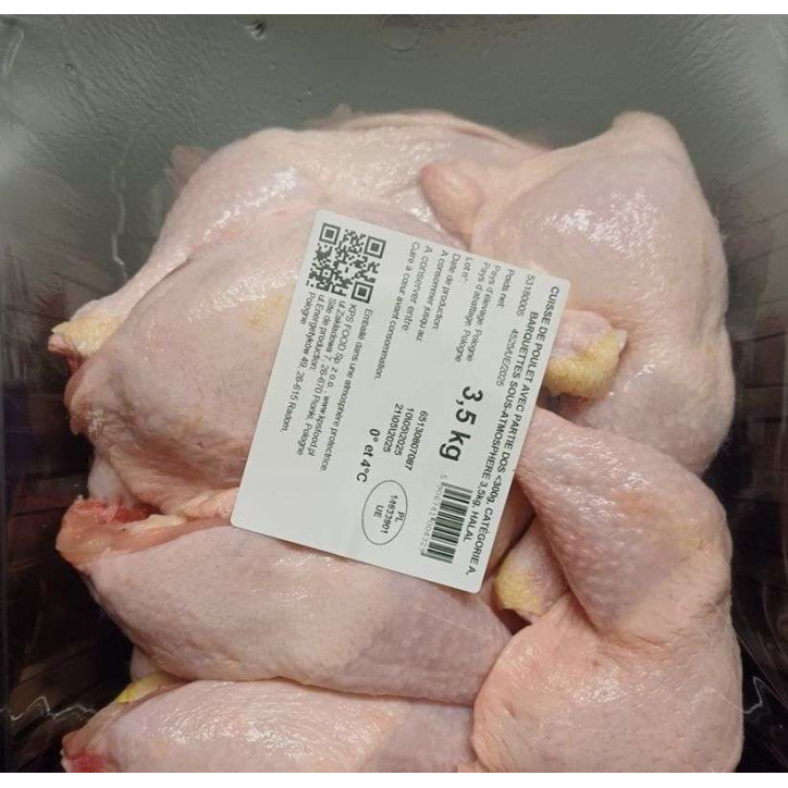 CUISSE POULET HALAL 3.5KG