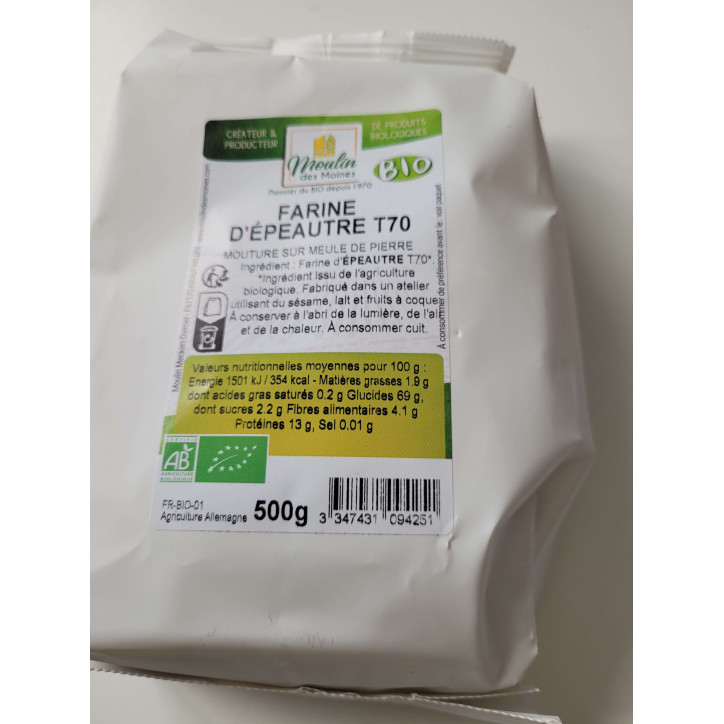 FARINE EPEAUTRE BIO 500G