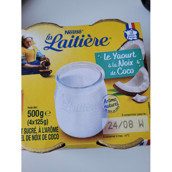 YAOURT COCO X4 500G