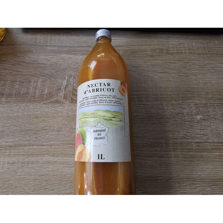 NECTAR D'ABRICOT BOUTEILLE 1L