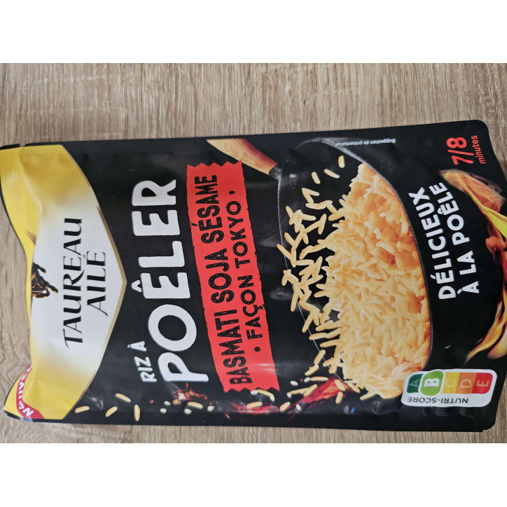 RIZ A POELER BASMATI SOJA SESAME TOKYO TAUREAU AIL