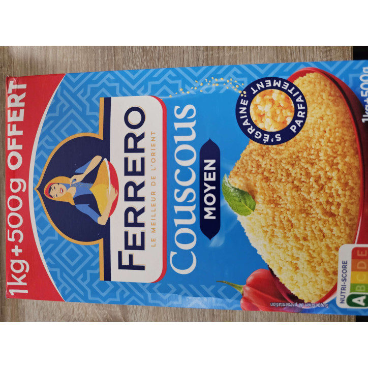 COUSCOUS  FERRERO 1.5KG