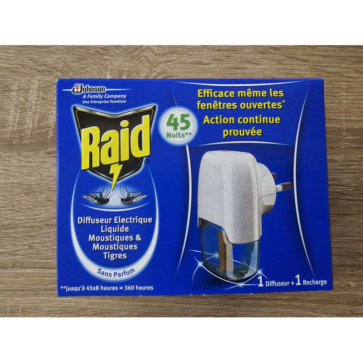 RAID DIFFUSEUR ELECTRIC 45 NUITS