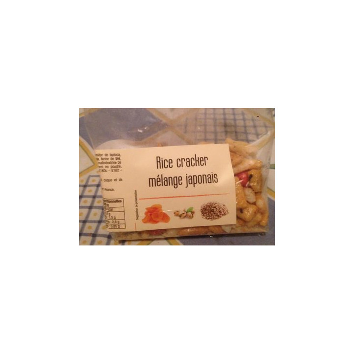 RICE CRACKER MELANGE 120GR