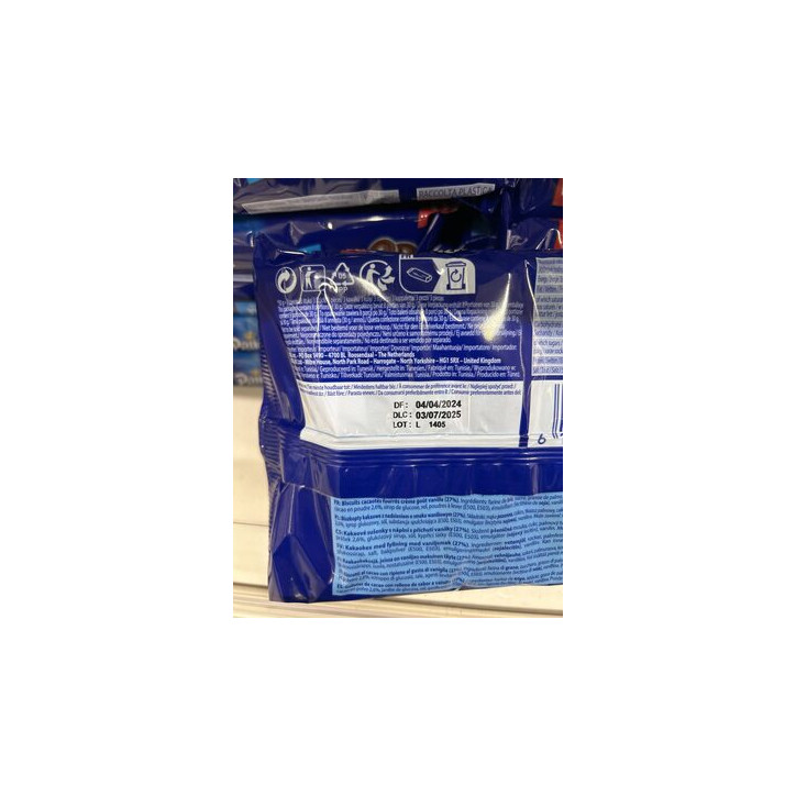 PRINCE 4 PAQUETS VANILLA  240 GR