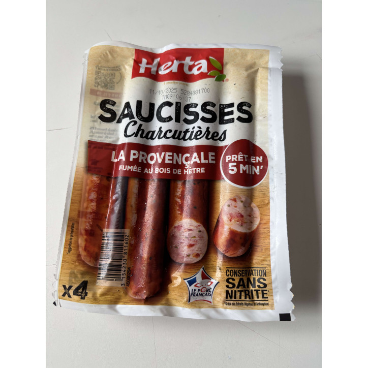 SAUCISSES CHARCUTIERES 280GR