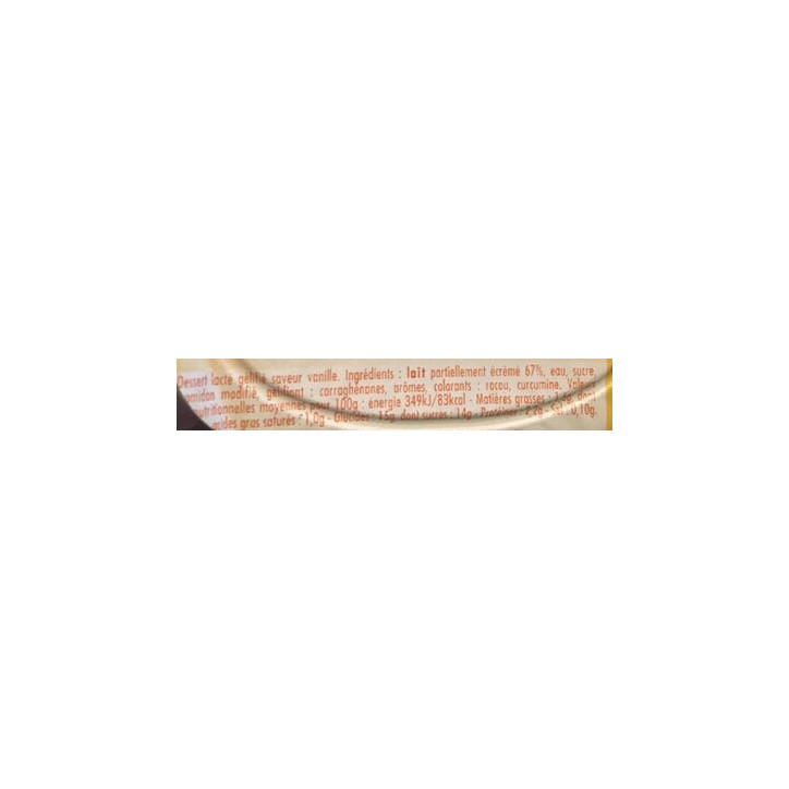 FLAN VANILLE 4X90GR