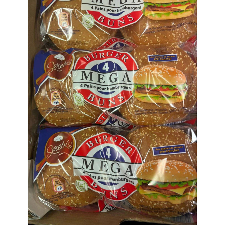 BURGER BUNS X 4