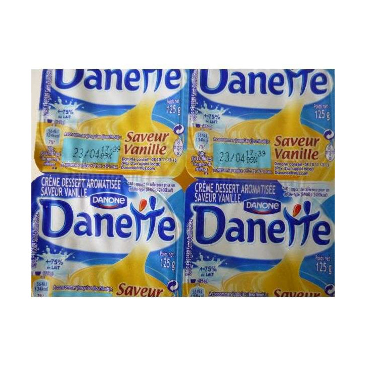 DANETTE VANILLE X 4 