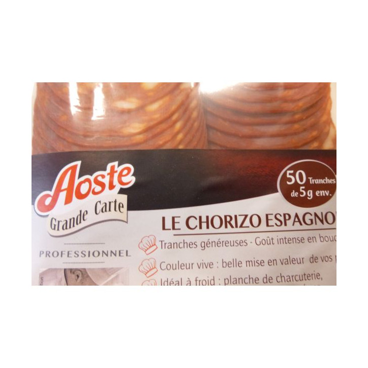 CHORIZO 250 GR PTR