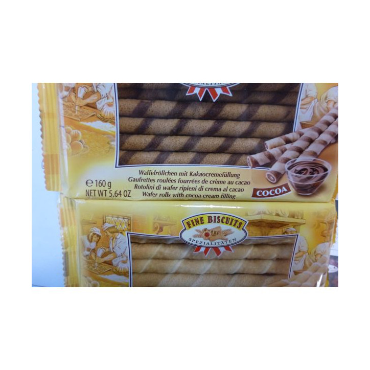 BISCUITS ROULES 160 GR 3 REFS