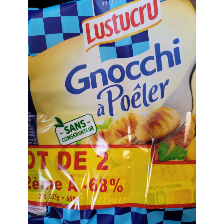 LOT 2 GNOCCHI 650G