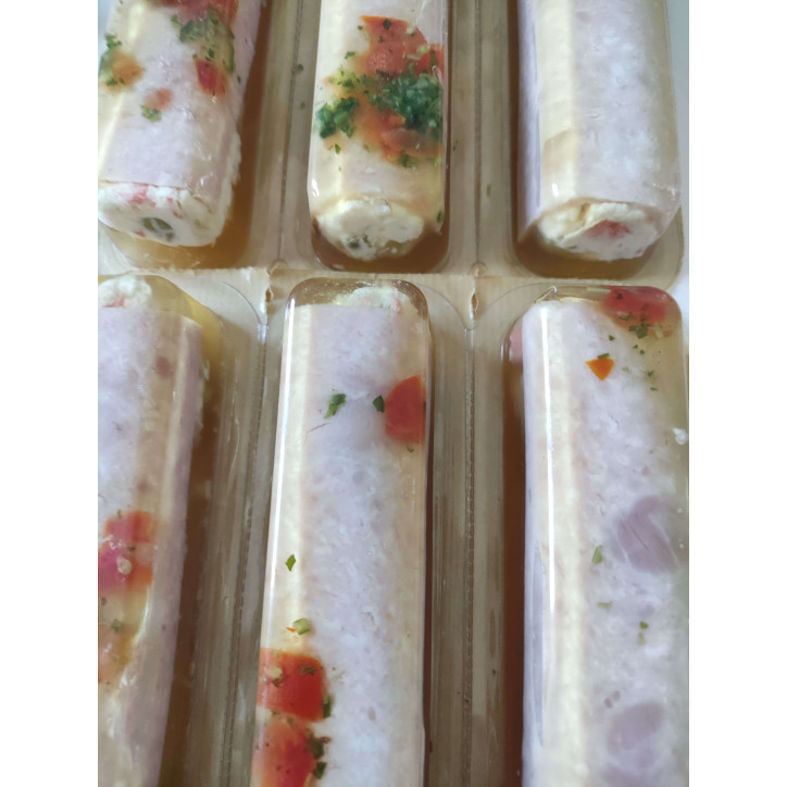 BUCHE JAMBON MACEDOINE 720 GR