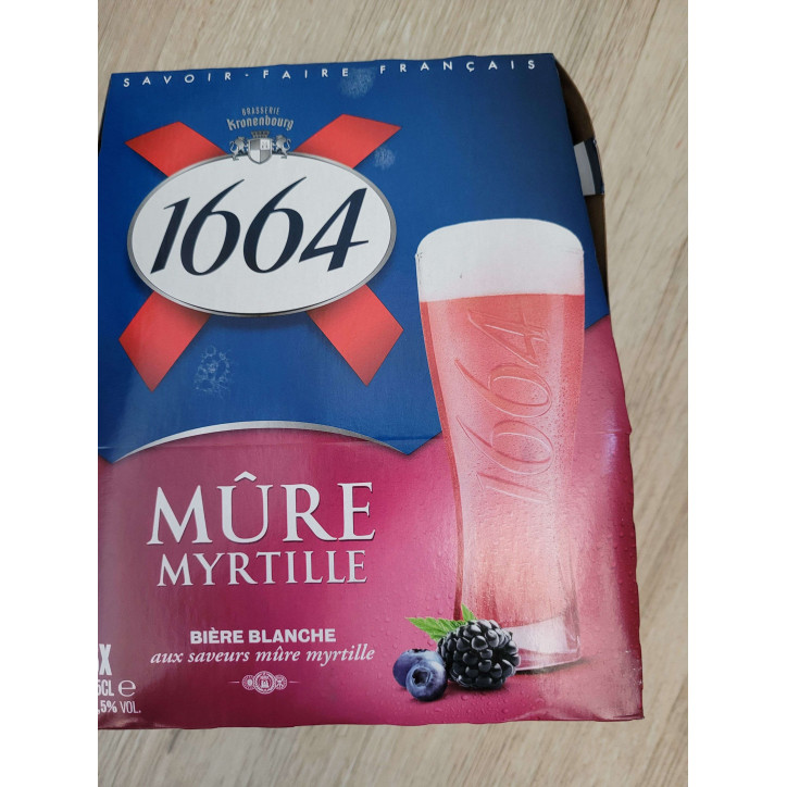 1664 MURE MYRTILLE 6 X 25 CL