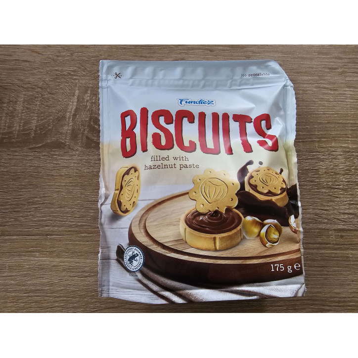 FUNDIEZ BISCUIT NOISETTES 175 GRS 
