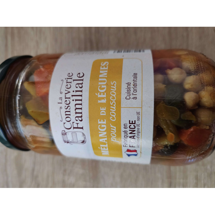 LEGUMES COUSCOUS BOCAL 660GR