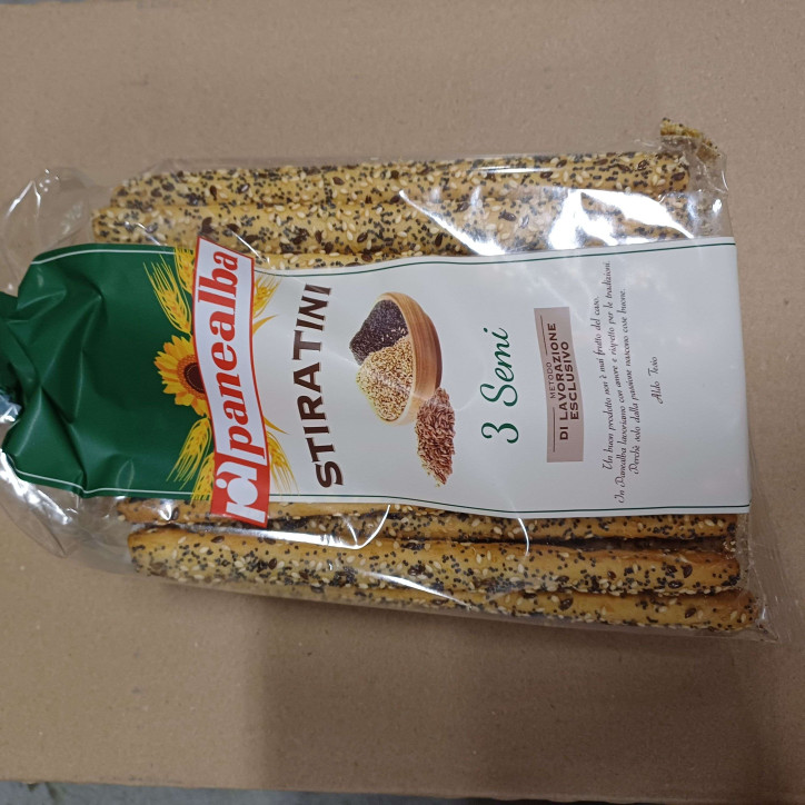 GRESSINS 3 GRAINES 250GR