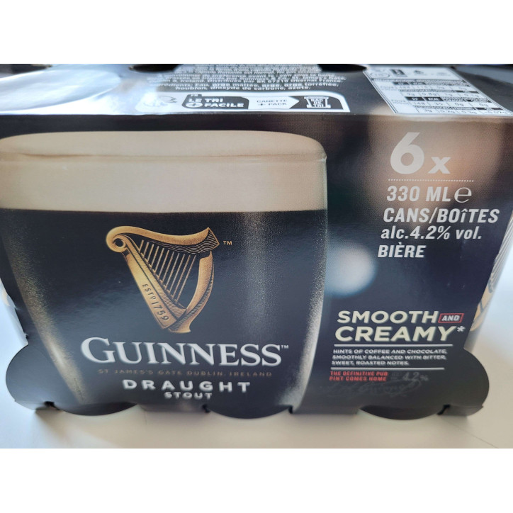 BIERE GUINNESS 6 X 33 CL