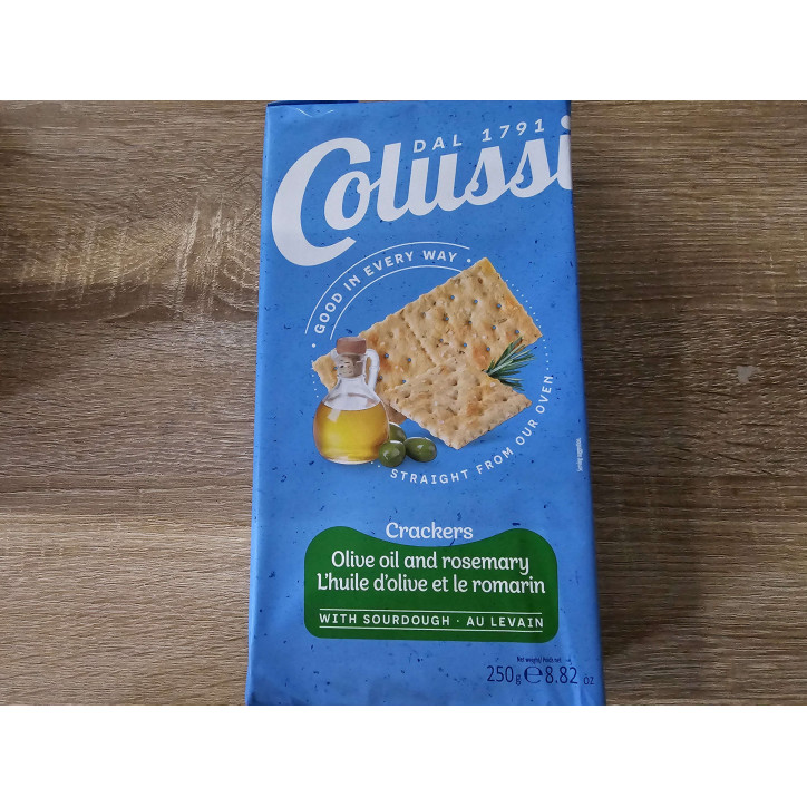 CRACKER 250GR OLIVE ROMARIN