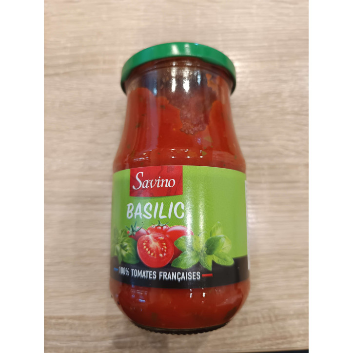 SAUCE BASILIC SAVINO 350GR