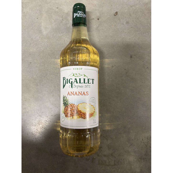 SIROP BIGALLET ANANAS 1L