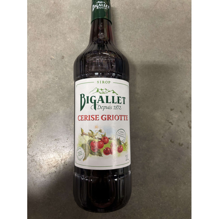 SIROP BIGALLET 1L CERISE GRIOTTE 