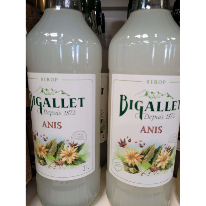 SIROP BIGALLET 1L ANIS