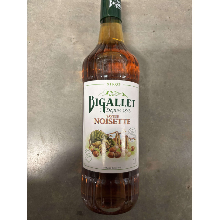 BIGALLET SIROP NOISETTE 1L