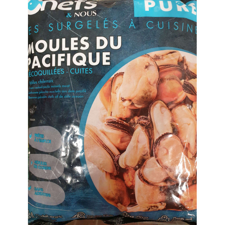 MOULES CUITES DECOQUILLEES 1 KG