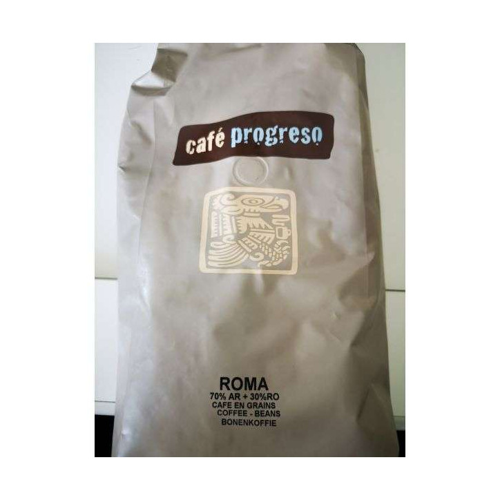 CAFE MOULU PROGRESSO ROMA 1 KG