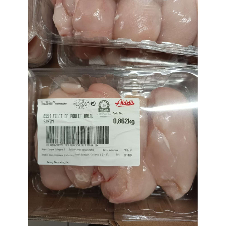 FILET DE POULET 1.5 KG ENV