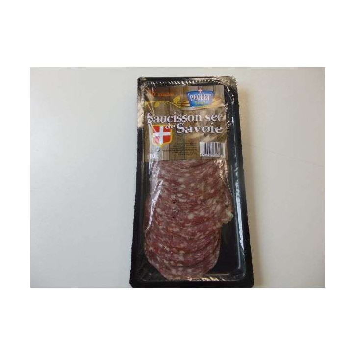 SAUCISSON DE SAVOIE  PTR PEGUET 100 GR